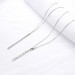 Simple Classic Stick Pendant Necklace