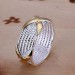 Simple Gold Wrapped Women's Wedding Bands