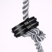 Titanium Black Steel Wire Men's Ring