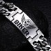 Biker Chain Design 925 Sterling Silver Bracelet
