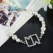 White Pearl Silver Pendant S925 Silver Bracelets