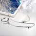 Unique Gorgeous S925 Silver Ring Bracelets