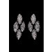 Awesome Alloy Clear Crystals Wedding Headpieces Necklaces Earrings Set