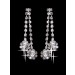 Gorgeous Alloy Clear Crystals Wedding Headpieces Necklaces Earrings Set