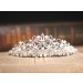 Nice Alloy Clear Crystals Pearls Wedding Headpieces